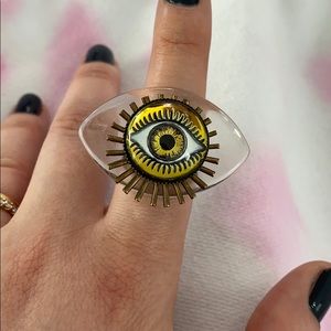 Jan Michaels Vintage Inspired Evil Eye Ring